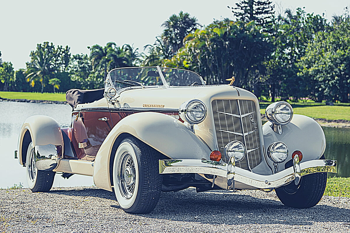 Restored Vintage Car 