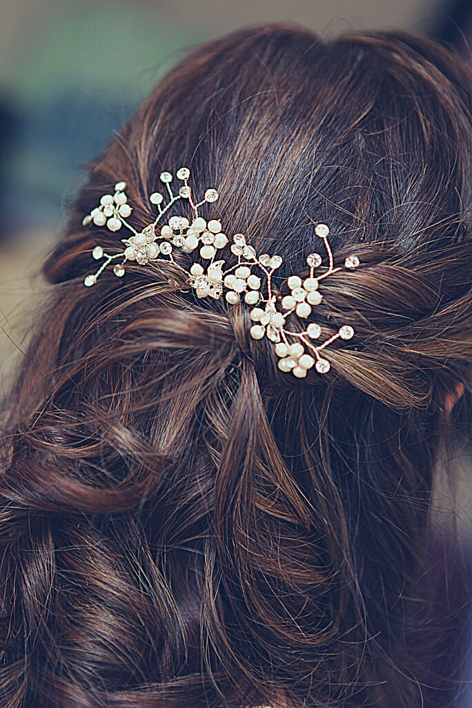 wedding hair